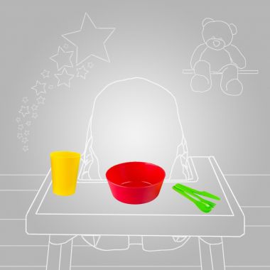 Gyermek etetési kellékek